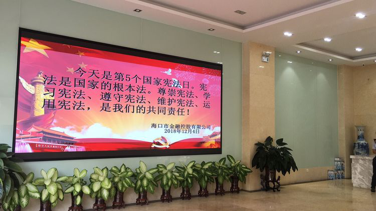 ?？谑袚Ｍ顿Y有限公司開展12.4國家憲法日宣傳活動
